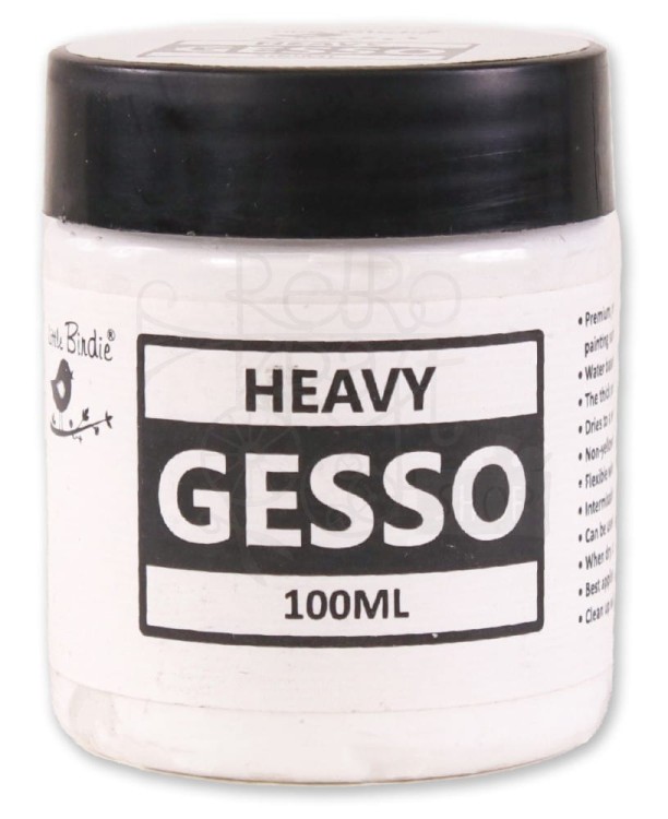 Gesso heavy białe 100ml CR87470 Little Birdie