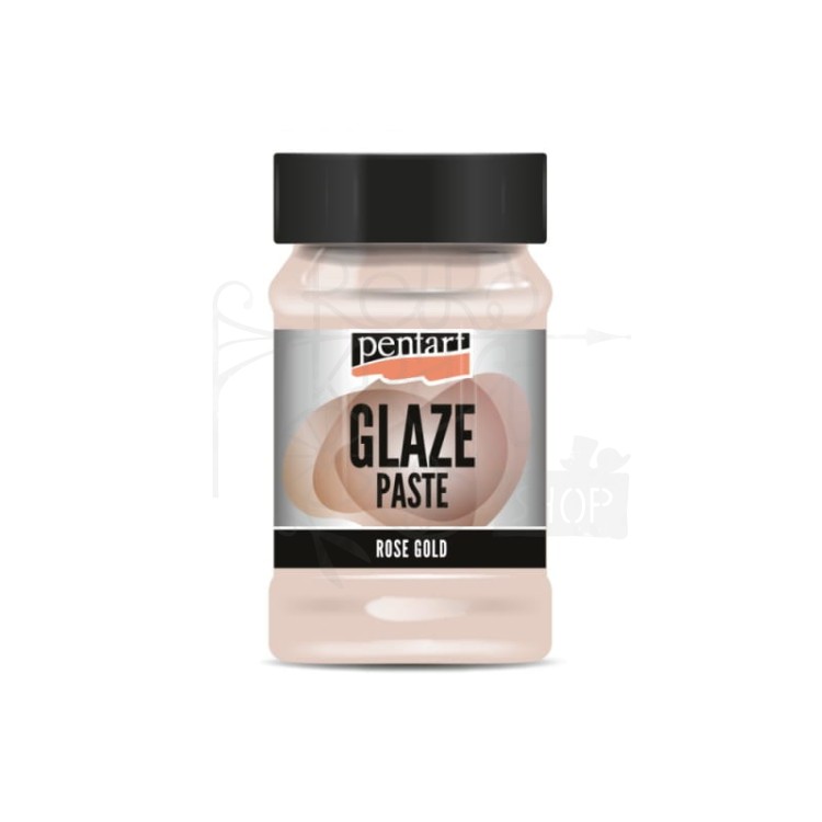 Pasta Glaze różowe złoto 100ml 43537 Pentart