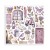 Zestaw papierów do scrapbookingu 20x20 Lavender SBBS108 Stamperia