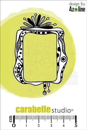 Stempel gumowy Cadre Zigoto Comete par Azoline Carabelle