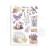 Papier washi A5 Lavender 8szt SBW07 Stamperia