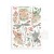 Papier washi A5 Wonderland 8szt SBW08 Stamperia