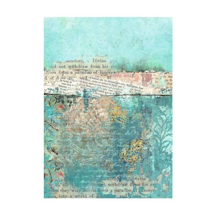 Papier ryżowy A6 Wonderland Backgrounds tła - zestaw 8szt DFSAK6025 Stamperia