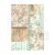 Papier ryżowy A6 Wonderland Backgrounds tła - zestaw 8szt DFSAK6025 Stamperia