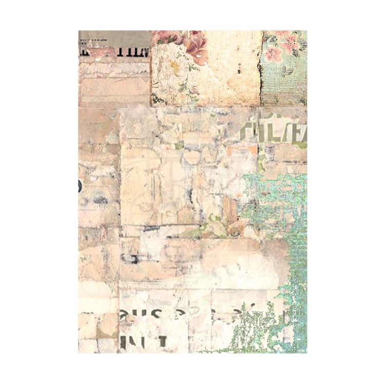 Papier ryżowy A6 Wonderland Backgrounds tła - zestaw 8szt DFSAK6025 Stamperia