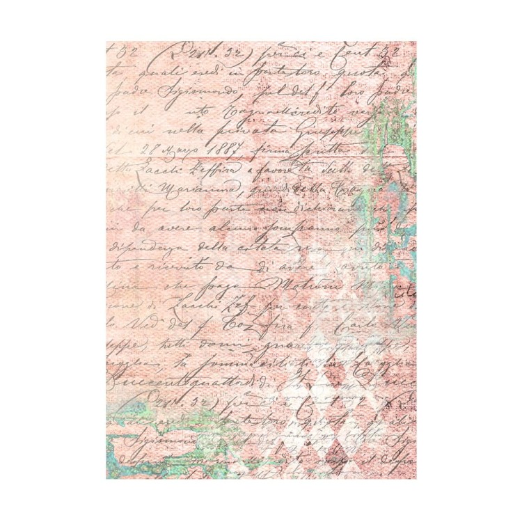 Papier ryżowy A6 Wonderland Backgrounds tła - zestaw 8szt DFSAK6025 Stamperia