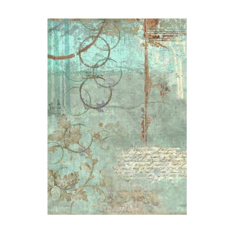 Papier ryżowy A6 Wonderland Backgrounds tła - zestaw 8szt DFSAK6025 Stamperia