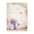 Papier ryżowy A6 Lavender Backgrounds tła - zestaw 8szt DFSAK6024 Stamperia