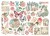 Ozdoby kształty tekturowe Die Cuts Wonderland DFLDC101 Stamperia