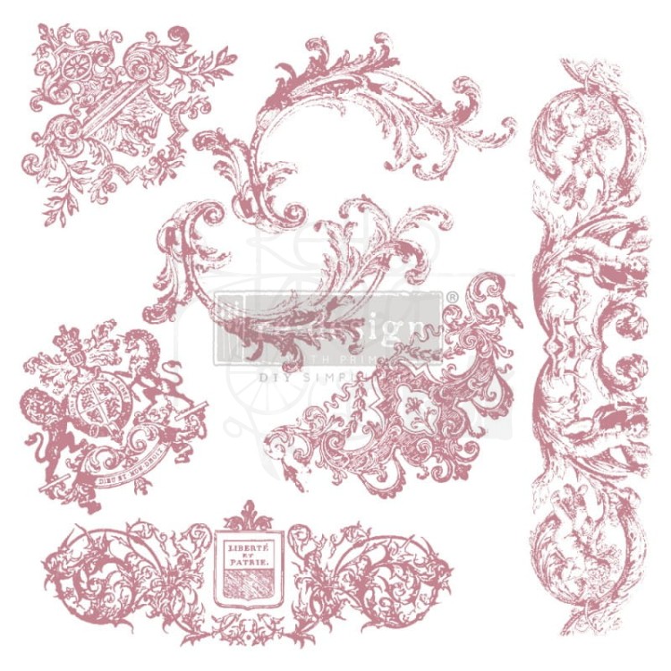 Stempel akrylowy 31x31cm Chateau de Maisons 650117 Prima