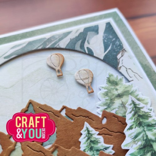 Wykrojnik Góry CW301 Craft&amp;You Design