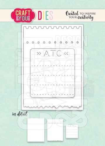 Wykrojniki ATC Bilet CW297 Craft&amp;You Design