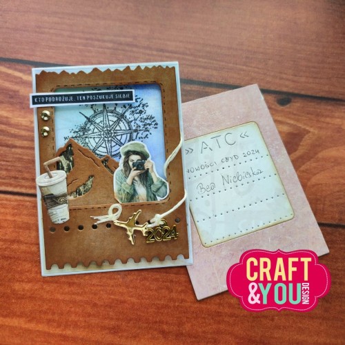 Wykrojniki ATC Bilet CW297 Craft&amp;You Design