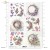 Papier ryżowy do decoupage A4 Wiosenne kwiaty R2383 ITD Collection
