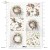 Papier ryżowy do decoupage A4 Wiosenne kwiaty R2384 ITD Collection