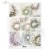 Papier ryżowy do decoupage A4 Wiosenne kwiaty R2387 ITD Collection