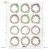 Papier ryżowy do decoupage A4 Wiosenne kwiaty R2388 ITD Collection