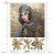 Papier ryżowy do decoupage A4 Inspired by Klimt - kobieta i kwiaty R2404 ITD Collection