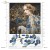 Papier ryżowy do decoupage A4 Inspired by Klimt - kobieta i kwiaty R2405 ITD Collection