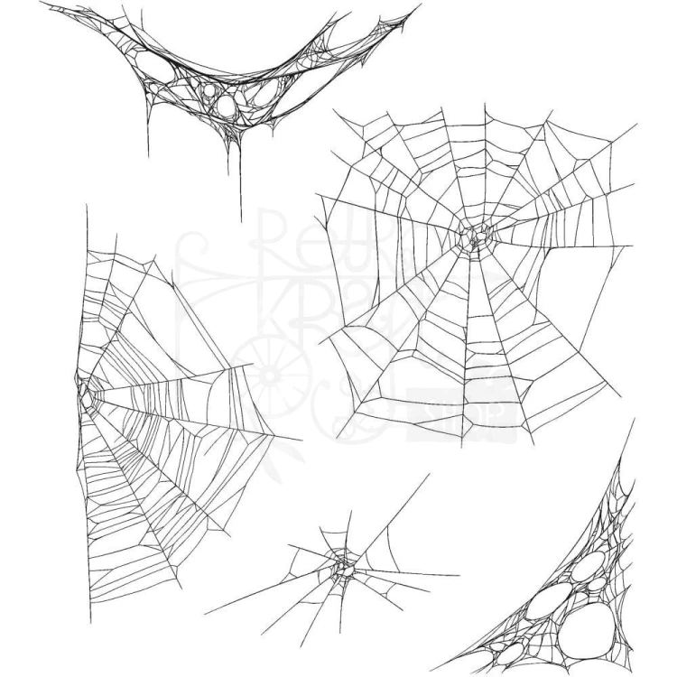 Stempel gumowy Tangled Webs Tim Holtz Stampers Anonymous