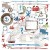 Ozdoby papierowe die-cuts Summer Porch By Sea 60 szt SP-27792 49 and Market