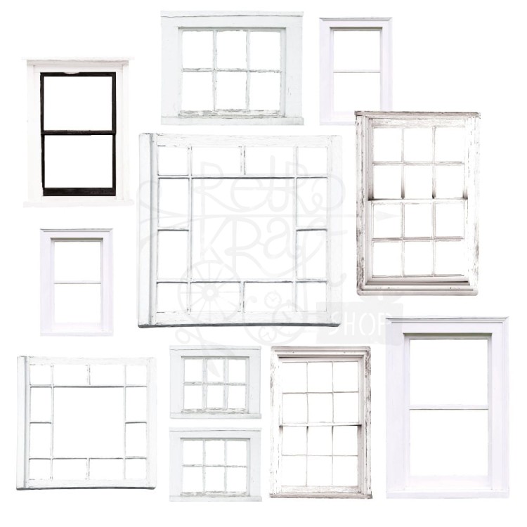 Ozdoby tekturowe ramki Summer Porch Frames 11 szt SP-27839 49 and Market
