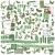 Ozdoby papierowe die-cuts Color Swatch Willow Elements 69 szt WCS-27983 49 and Market