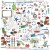 Ozdoby papierowe die-cuts Summer Porch Mini 113 szt SP-27808 49 and Market