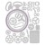 Wykrojnik Thinlits Vault Watch Gears By Tim Holtz 666603 Sizzix