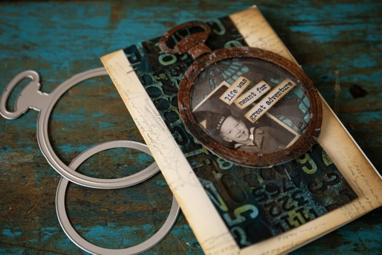 Wykrojnik Thinlits Vault Watch Gears By Tim Holtz 666603 Sizzix
