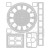 Wykrojnik Thinlits Vault Picture Show By Tim Holtz 666602 Sizzix