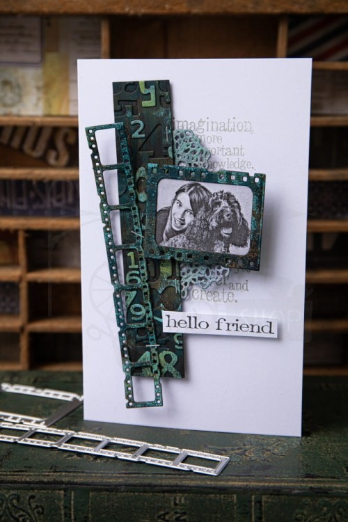 Wykrojnik Thinlits Vault Picture Show By Tim Holtz 666602 Sizzix