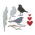 Wykrojnik Thinlits Vault Lovebirds By Tim Holtz 666566 Sizzix