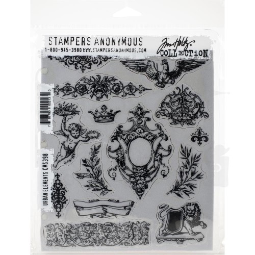 Stempel gumowy Urban Elements Tim Holtz Stampers Anonymous
