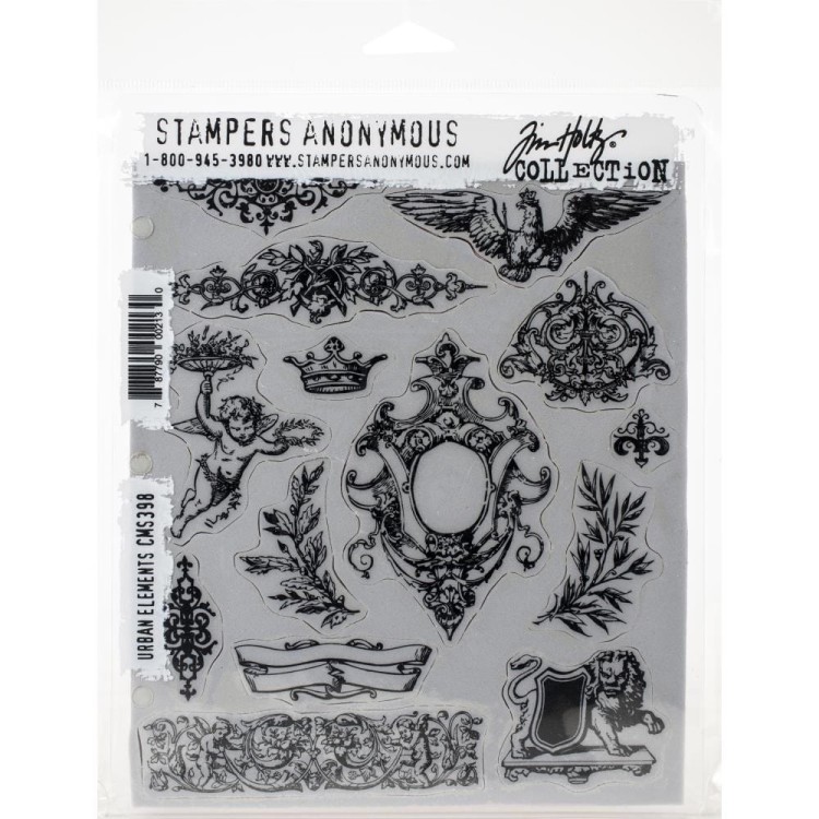 Stempel gumowy Urban Elements Tim Holtz Stampers Anonymous
