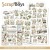 Zestaw papierów 15x15 z elementami do wycięcia Pop-up Romantic Garden 11 ScrapBoys