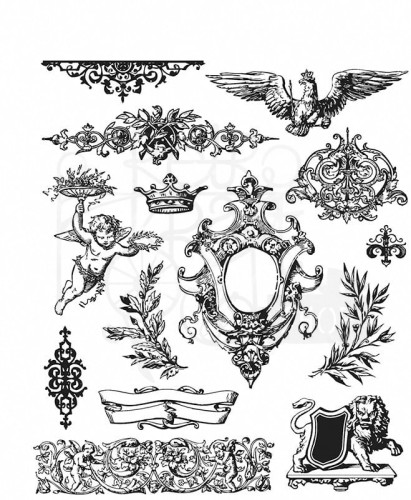 Stempel gumowy Urban Elements Tim Holtz Stampers Anonymous