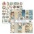 Zestaw papierów do scrapbookingu 30x30 Old Marina 08 ScrapBoys