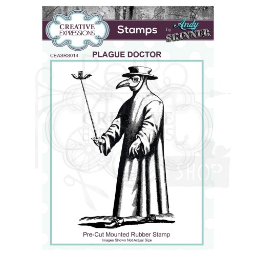 Stempel gumowy Plague Doctor Andy Skinner Creative Expressions