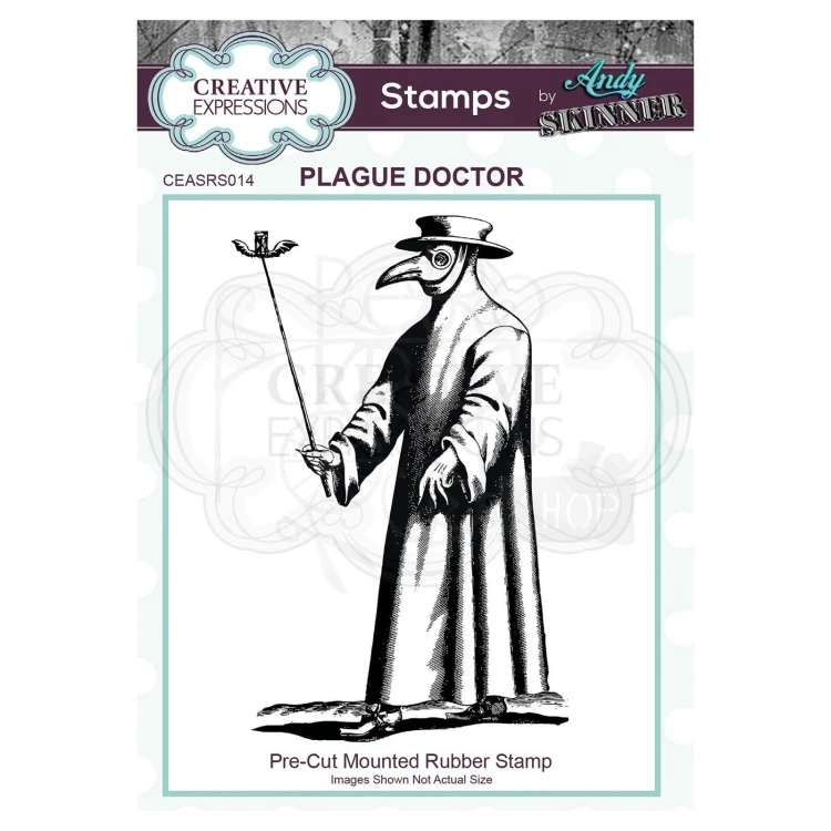 Stempel gumowy Plague Doctor Andy Skinner Creative Expressions