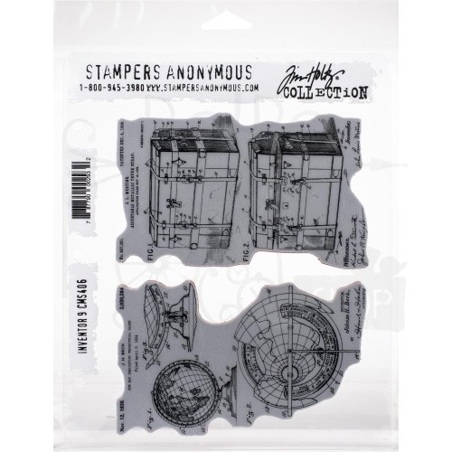 Stempel gumowy Inventor 9 Tim Holtz Stampers Anonymous