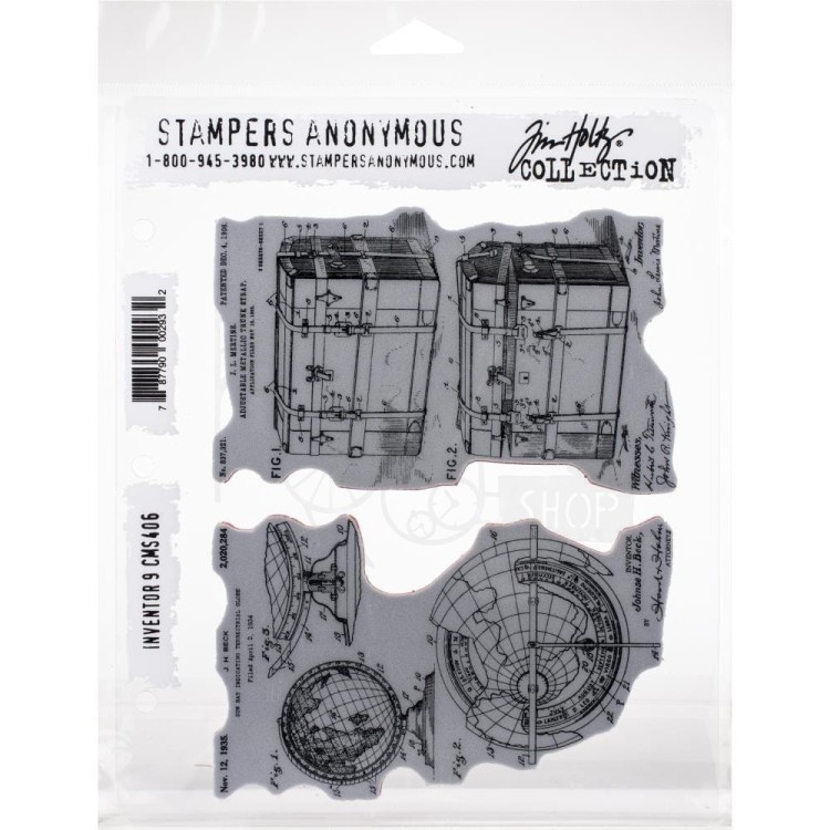 Stempel gumowy Inventor 9 Tim Holtz Stampers Anonymous