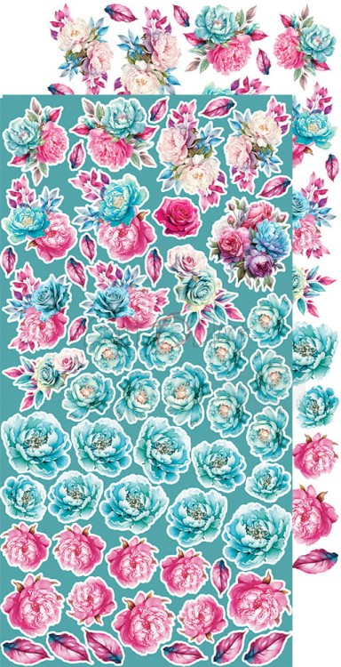 Zestaw dodatków 15x30 Soulflowers - Mix CC-C67-SS-13 Craft O'Clock
