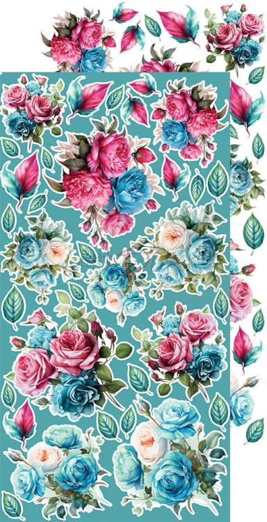 Zestaw dodatków 15x30 Soulflowers - Mix CC-C67-SS-13 Craft O'Clock