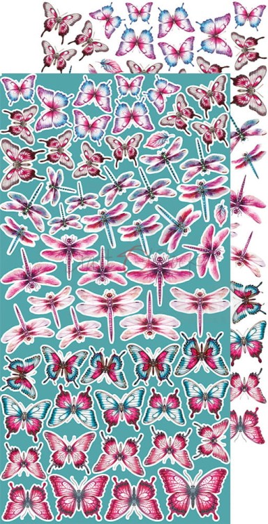 Zestaw dodatków 15x30 Soulflowers - Mix CC-C67-SS-13 Craft O'Clock