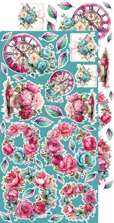 Zestaw dodatków 15x30 Soulflowers - Mix CC-C67-SS-13 Craft O'Clock