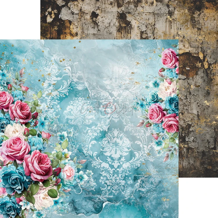 Zestaw papierów do scrapbookingu 20x20 Soulflowers - Mix CC-C67-SS-09 Craft O'Clock