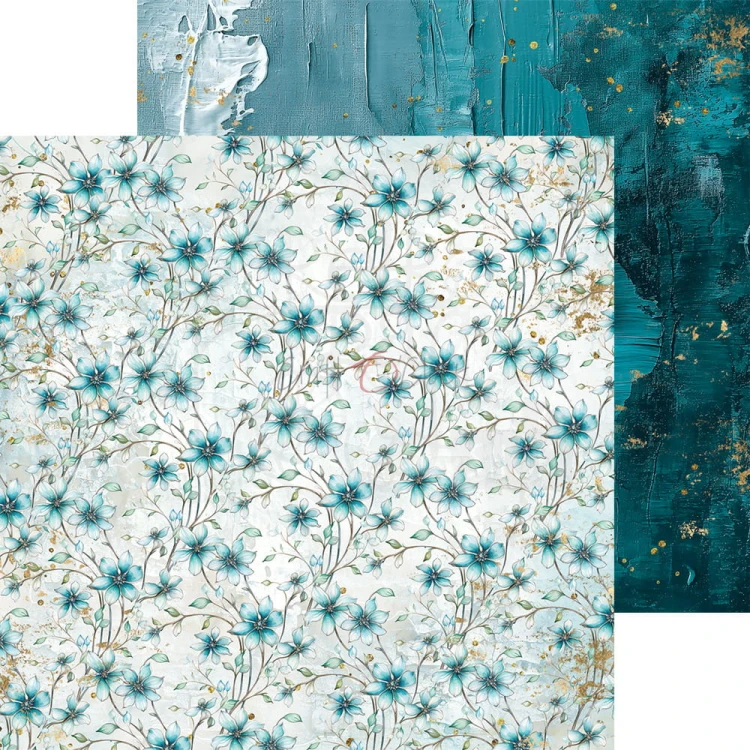 Zestaw papierów do scrapbookingu 20x20 Soulflowers - Mix CC-C67-SS-09 Craft O'Clock