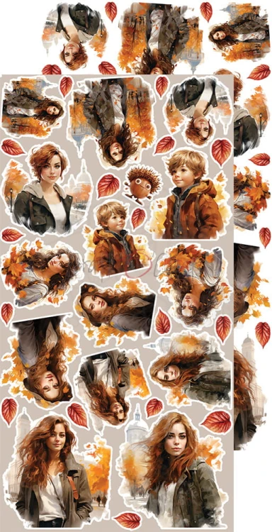 Zestaw dodatków 15x30 Autumnaria - Mix CC-F33-AA-13 Craft O'Clock