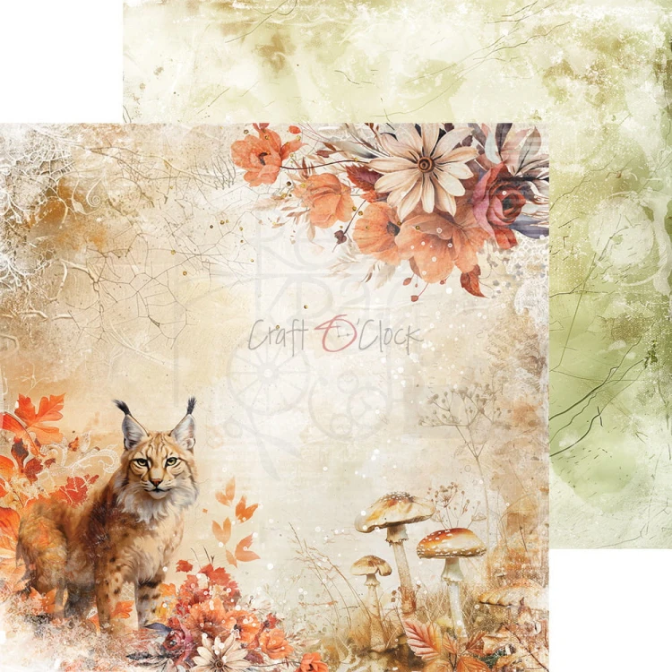 Zestaw papierów do scrapbookingu 20x20 Autumnaria - Mix CC-F33-AA-09 Craft O'Clock
